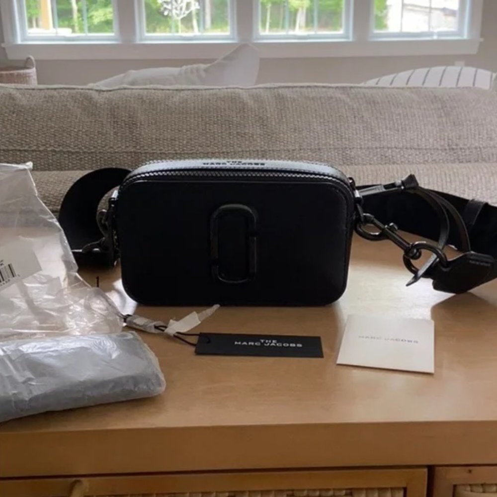 Marc Jacobs Snapshot Crossbody One Size - Black